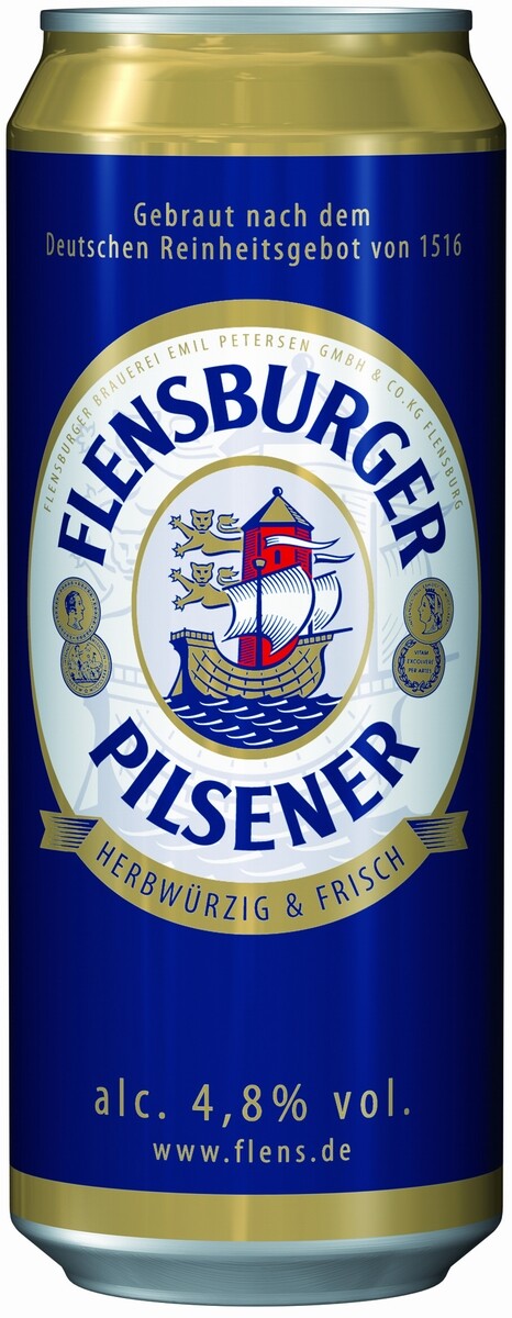 Пиво Flensburger Pilsener Can 0.5 л