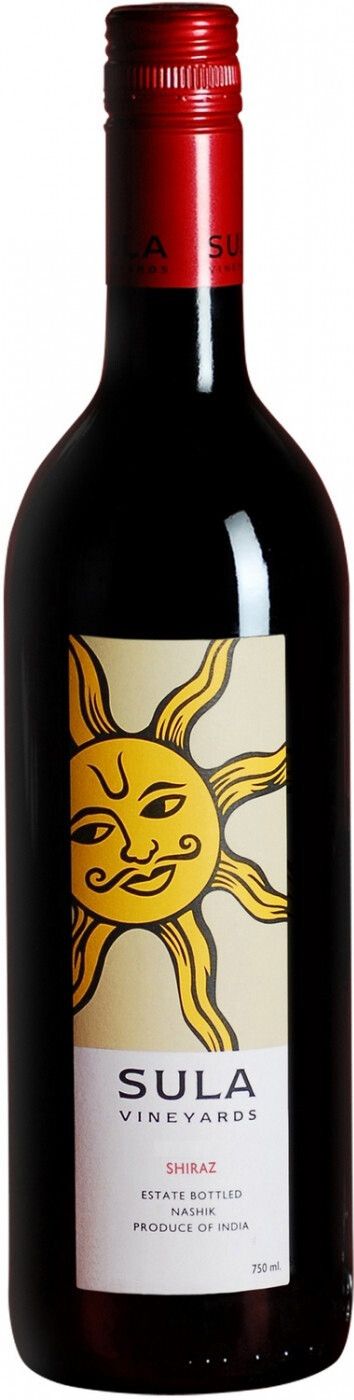 Вино Красное Сухое "Сула Шираз" 0,75 л (WS)