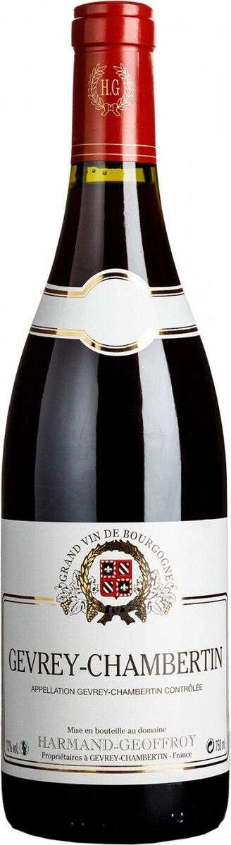 Вино Domaine Harmand-Geoffroy Gevrey-Chambertin 2021 г. 0.75 л