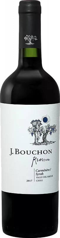 Вино Carmenere Syrah Reserva Maule DO J Bouchon 0.75 л
