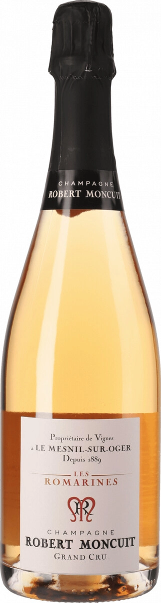 Champagne Robert Moncuit Les Romarines Grand Cru Rose