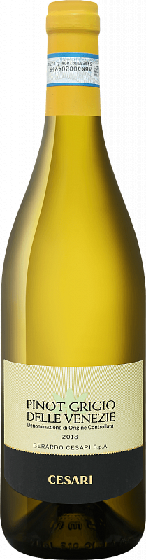 Вино Белое Полусухое "Пино Гриджо" 0,75 л 2020 г. (LD)