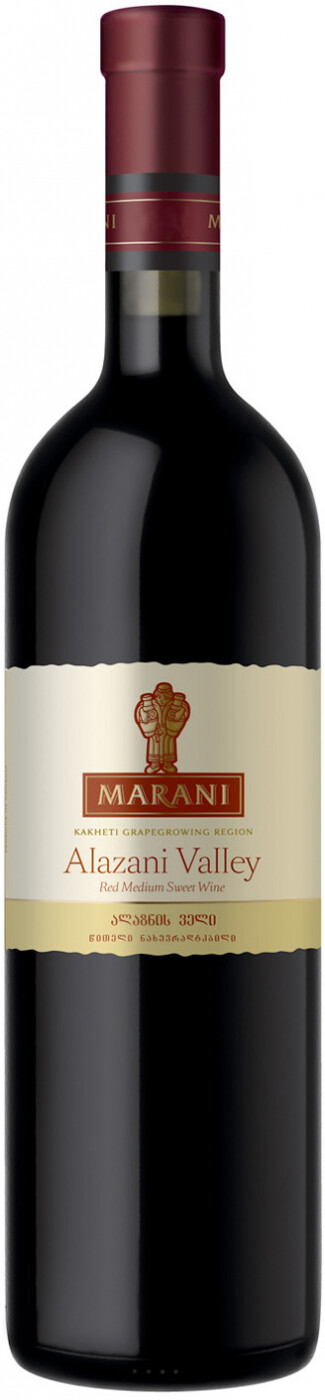 Вино Красное Полусладкое "Marani Alazany Valley Rouge" 0,75 л (WS)