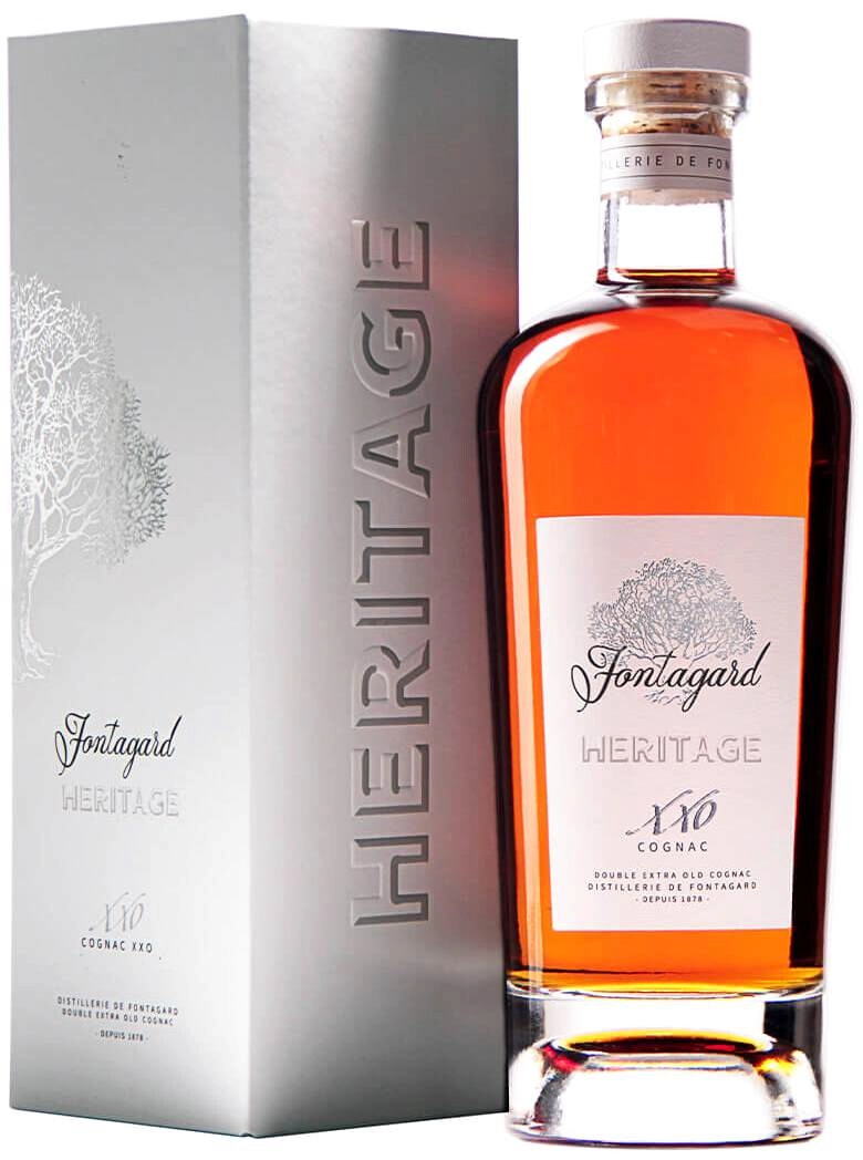 Коньяк Fontagard XXO Heritage 15 Years Old 0.7 л в подарочной упаковке