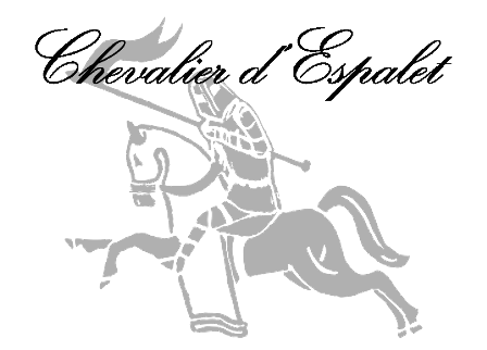 Chevalier d'Espalet