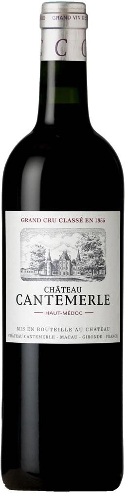 Вино Chateau Cantemerle 2020 г. 0.75 л