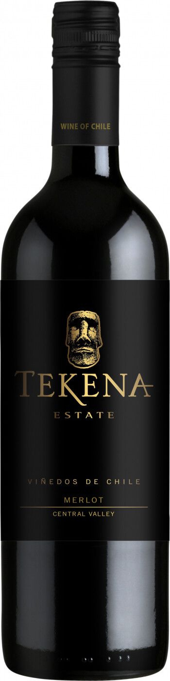 Вино Красное Сухое "Текена Мерло" 0,75 л (WS)