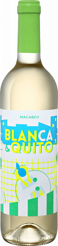 Вино Белое Сухое "Бланка и Кито" 0,75 л 2020 г. (LD)