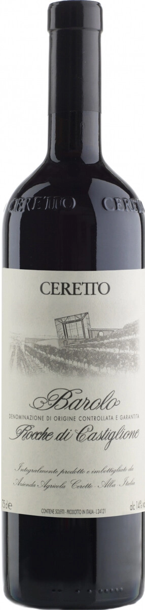 Вино Ceretto Barolo Rocche di Castiglione DOCG 0.75 л