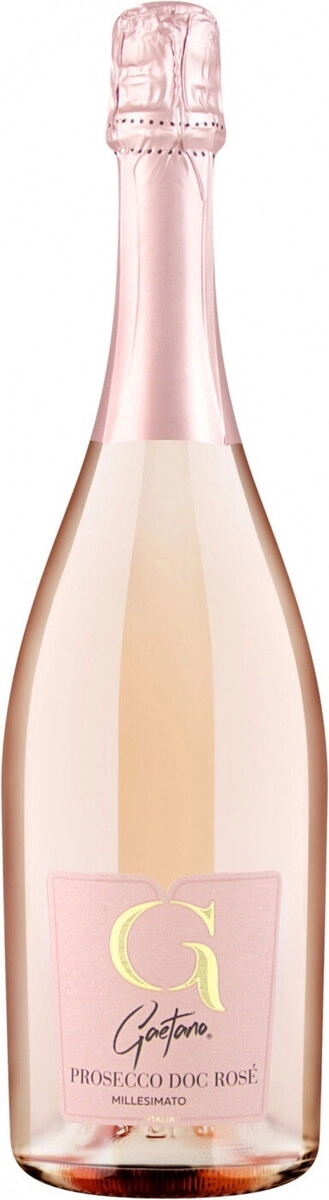 Игристое вино Gaetano Prosecco DOC Rose Millesimato 0.75 л