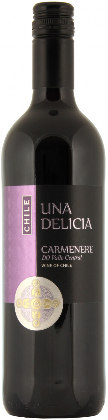 Вино Una Delicia Carmenere 2019 г. 0.75 л