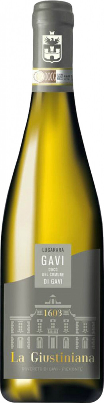 Вино Белое Полусухое "Гави дель Комуне ди Гави Лугарара" 0,375 л 2018 г. (WS)