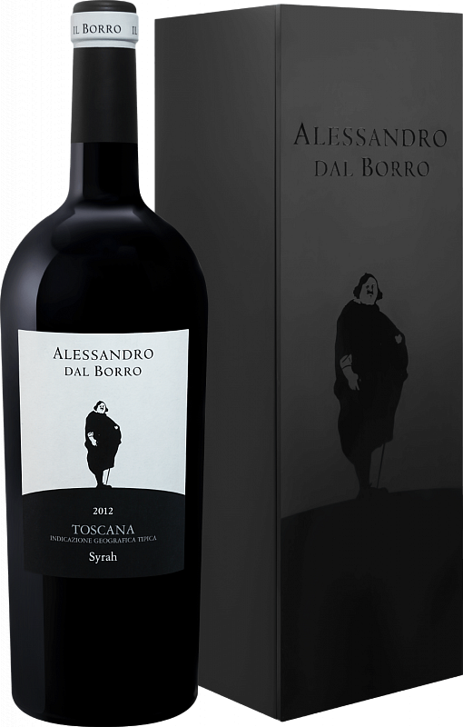 Вино Alessandro dal Borro Organic 2015 г. 1.5 л Gift Box