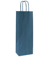 Подарочный пакет 1 Bottle Blue 15х8х39 см