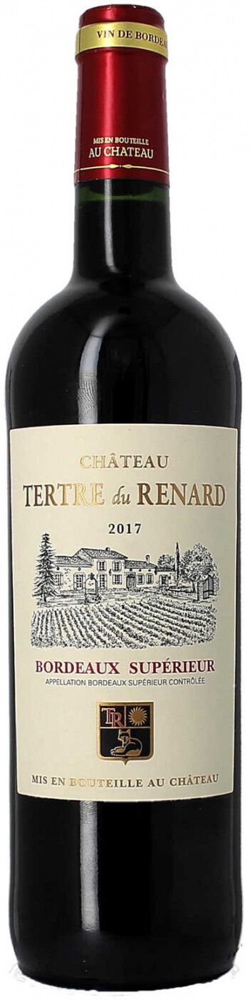Вино Chateau Tertre du Renard 2017 г. 0.75 л