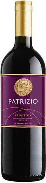 Вино Patrizio Primitivo 0.75 л
