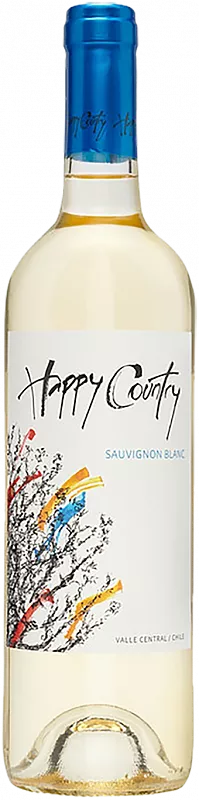 Вино Happy Country Sauvignon Blanc Central Valley DO Bodegas y Vinedos de 0.75 л