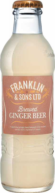 Тоник Franklin & Sons Brewed Ginger Beer Glass 0.2 л