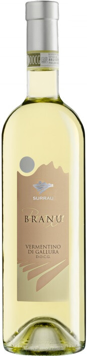 Вино Белое Сухое "Суррау Брану" 0,75 л (WS)