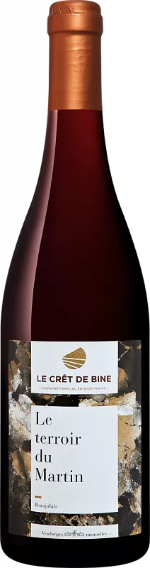 Вино Le Terroir du Martin Beaujolais Rouge AOC Le Cret de Bine 2021 г. 0.75 л