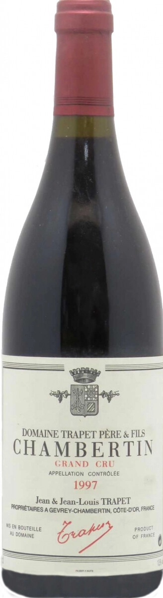 Вино Domaine Trapet Pere & Fils Chambertin Grand Cru AOC 1997 г. 0.75 л
