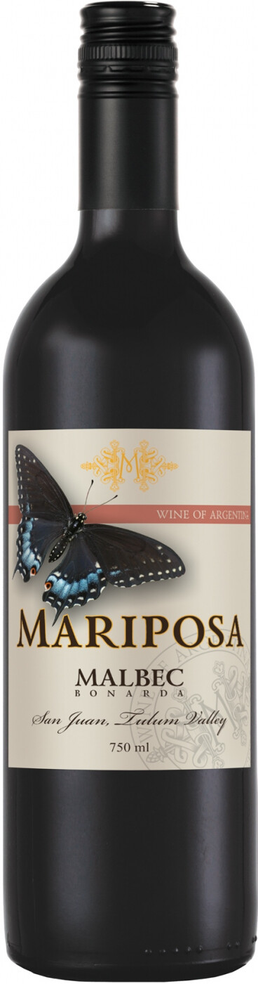 Вино Mariposa Malbec-Bonarda 2019 г. 0.75 л