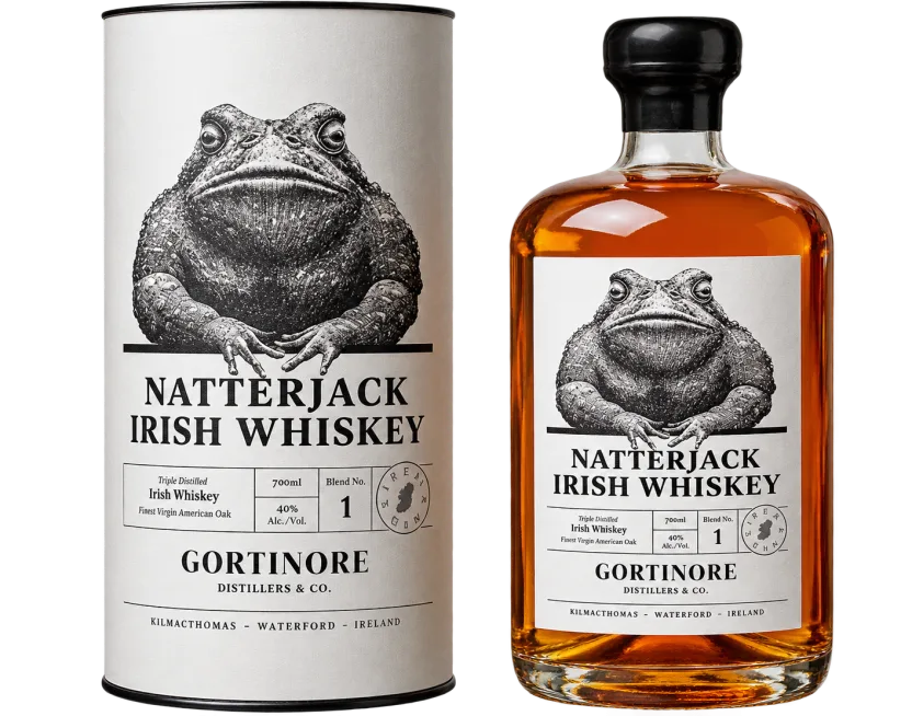 Виски Gortinore Natterjack 0.7 л в подарочной упаковке