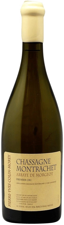 Вино Domaine Pierre-Yves Colin-Morey Chassagne-Montrachet Abbaye De Morgeot 2018 г. 0.75 л