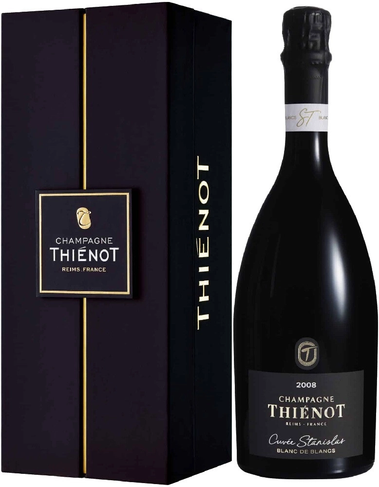 Шампанское Thienot Cuvee Stanislas Blanc de Blancs Champagne AOC 0.75 л в подарочной упаковке