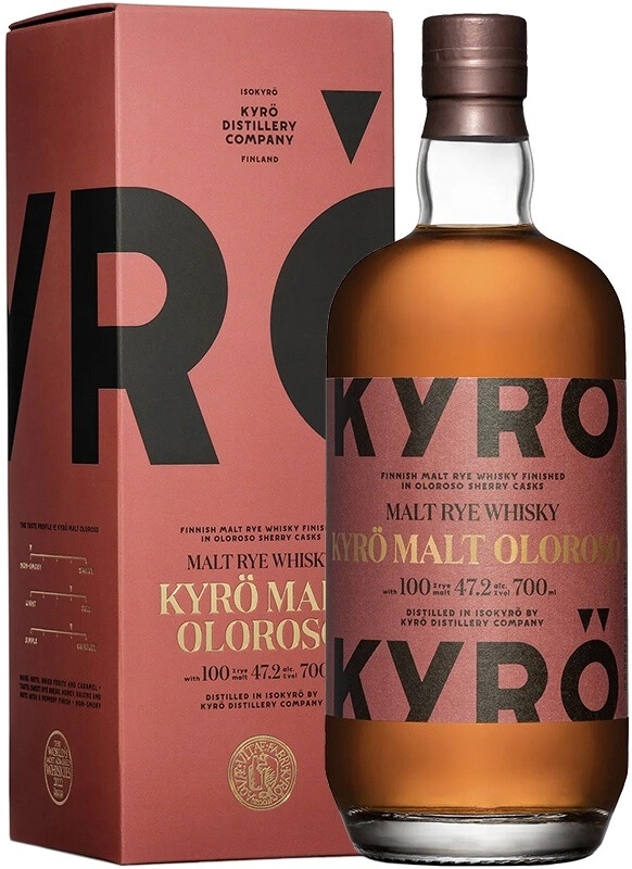 Виски Kyro Malt Oloroso 0.7 л в подарочной упаковке