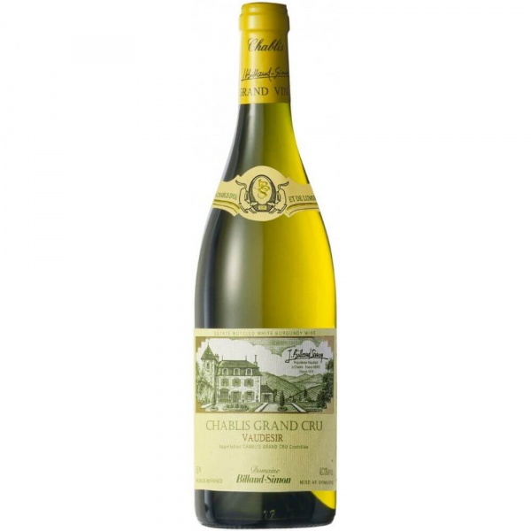 Вино Chablis Grand Cru Vaudesir Domaine Billaud-Simon 2020 г. 0.75 л