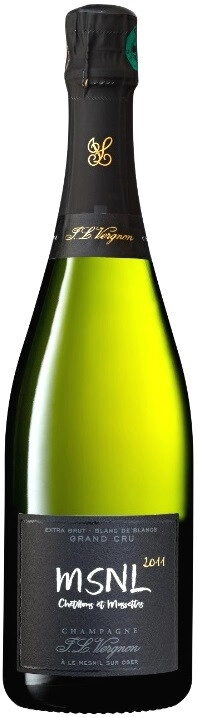 Шампанское J.L. Vergnon MSNL Champagne Blanc de Blancs Grand Cru Extra Brut 2011 г. 0.75 л