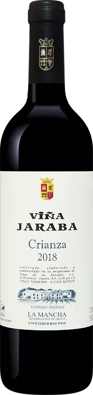Вино Vina Jaraba Crianza La Mancha DO Pago de La Jaraba 0.75 л
