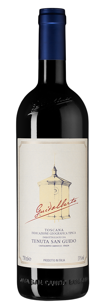 Вино Красное Сухое "Гуидальберто" 0,75 л 2019 г. (SW)