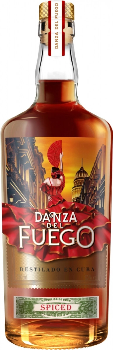 Ром Danza del Fuego Spiced 0.7 л