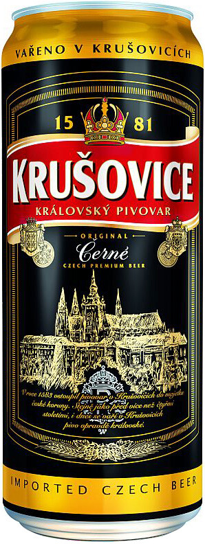 Пиво Krusovice Cerne Can 0.5 л