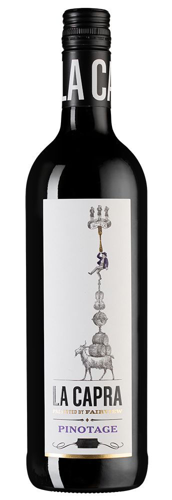Вино La Capra Pinotage 2019 г. 0.75 л