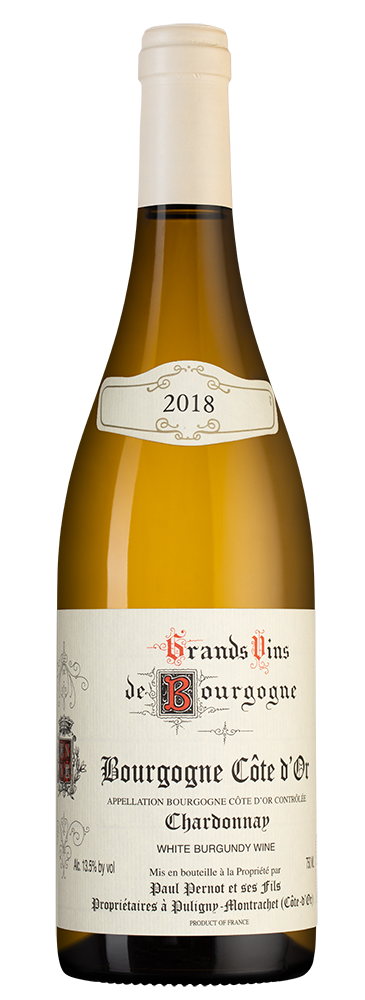 Вино Bourgogne 2018 г. 0.75 л