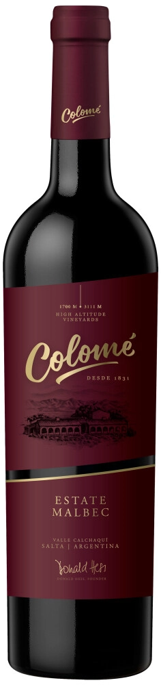 Вино Colome Estate Malbec 0.75 л