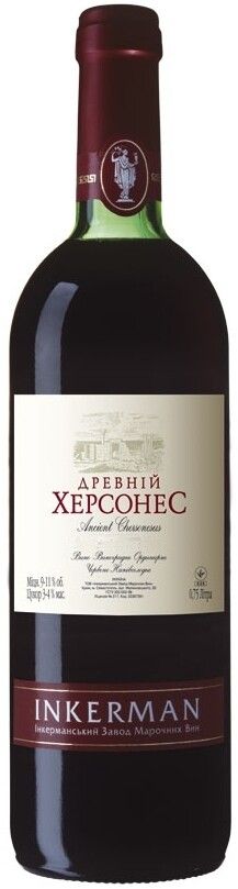 Вино Красное Полусладкое "Ancient Chersones" 0,75 л (WS)