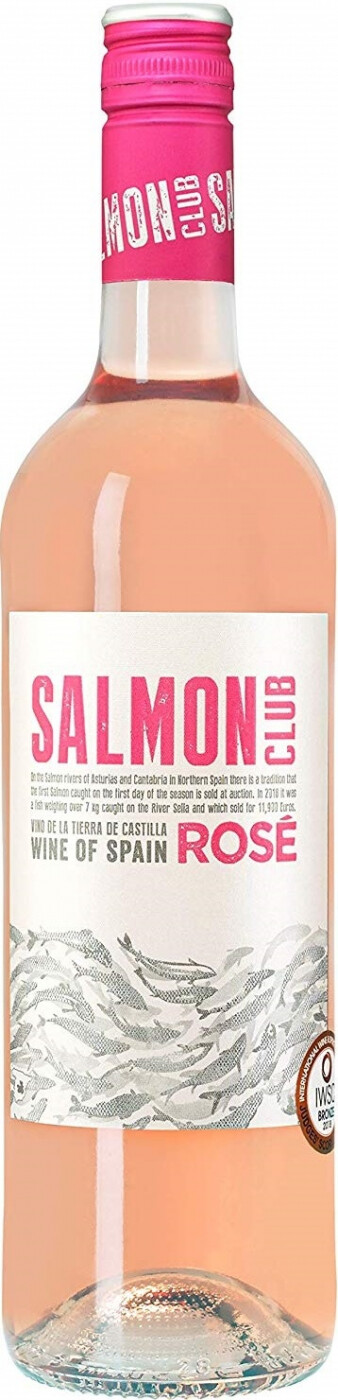 Вино Розовое Сухое "Сальмон Клаб Розе Тьерра де Кастилия" 0,75 л (WS)
