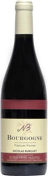Вино Domaine Nicolas Burguet Bourgogne AOC Vieilles Vignes 0.75 л