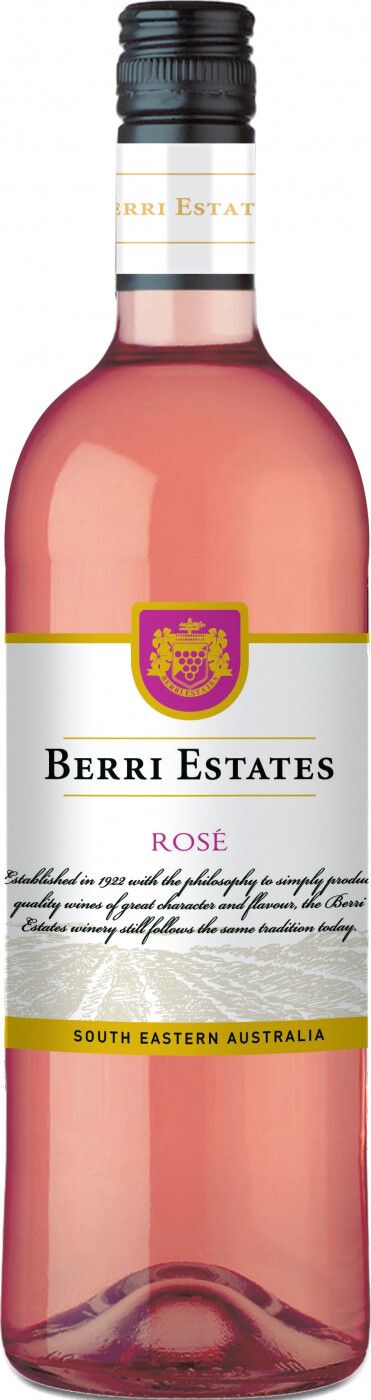 Вино Розовое Полусладкое "Бэрри Истейтс Розе" 0,75 л (WS)