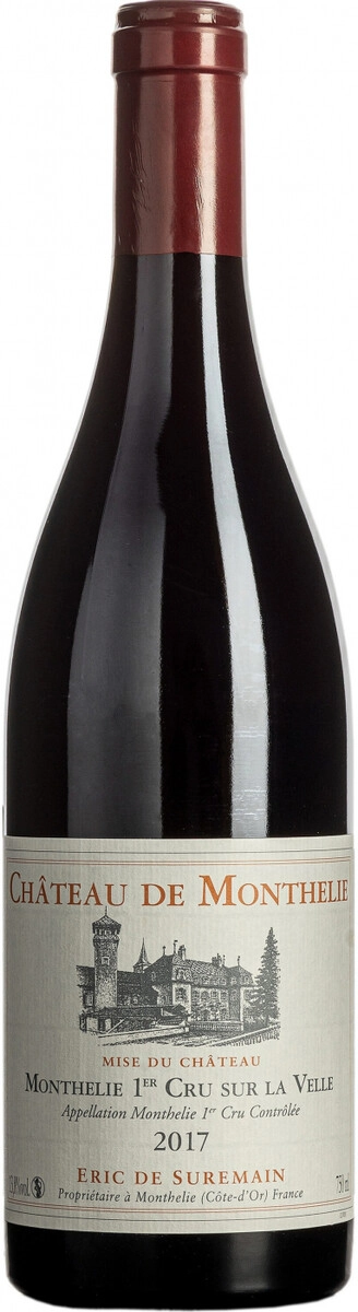 Вино Eric de Suremain Chateau de Monthelie Monthelie 1er Cru Sur la Velle 2017 г. 0.75 л