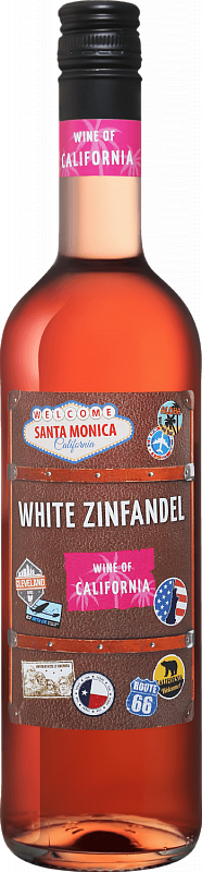 Вино Blanc Zinfandel 2018 г. 0.75 л