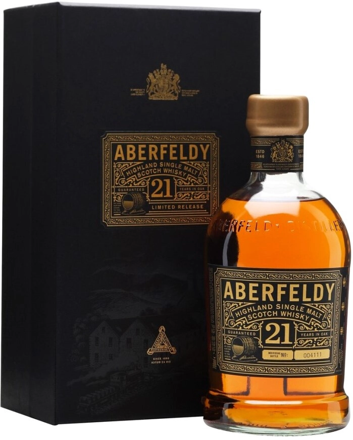 Виски Aberfeldy 21 Years Old 0.7 л в подарочной упаковке