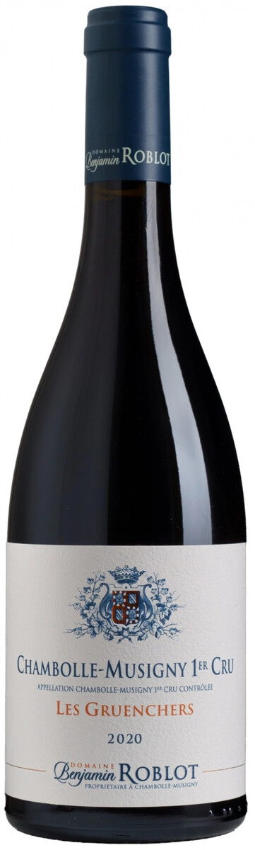 Вино Domaine Benjamin Roblot Chambolle-Musigny 1er Cru Les Gruenchers 2020 г. 0.75 л