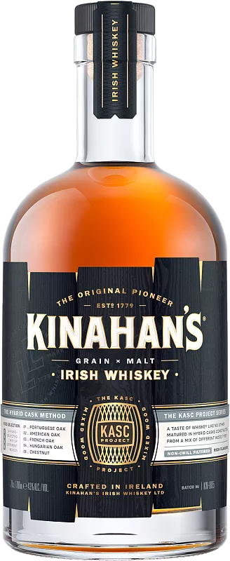 Виски Kinahans The Kasc Project Blended Irish Whisky 0.7 л