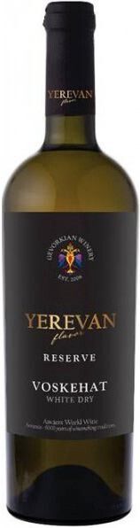 Вино Белое Сухое "Yerevan Flavor Voskehat Rezerve" 0,75 л (LD)