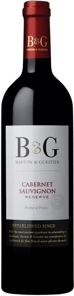 Вино Barton & Guestier Reserve Cabernet Sauvignon Pays d'Oc 0.75 л